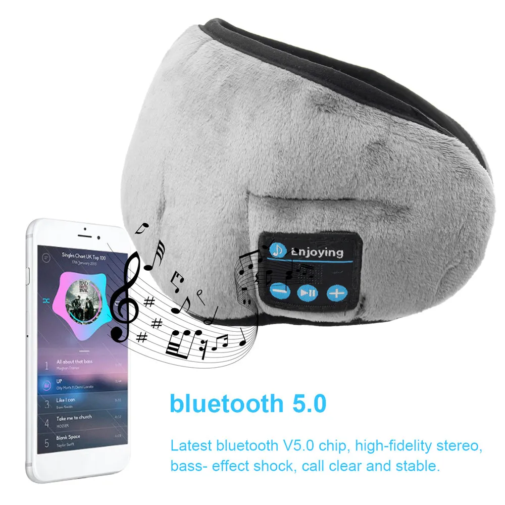 Wireless Sleep Headphones Eye Mask with Bluetooth