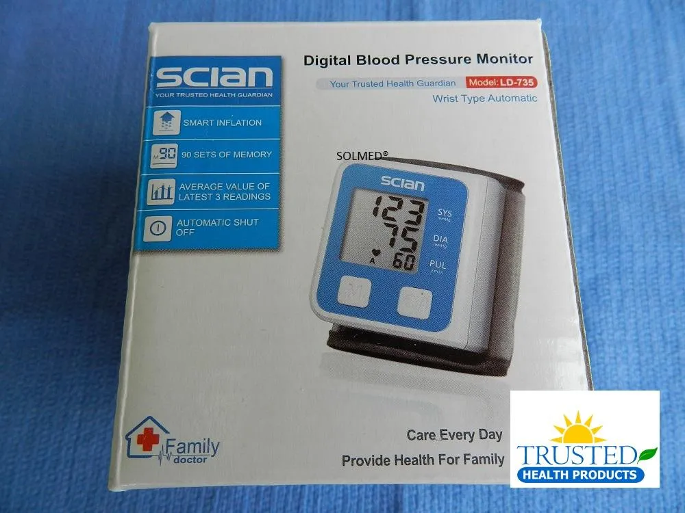 WRIST DIGITAL BLOOD PRESSURE MONITOR