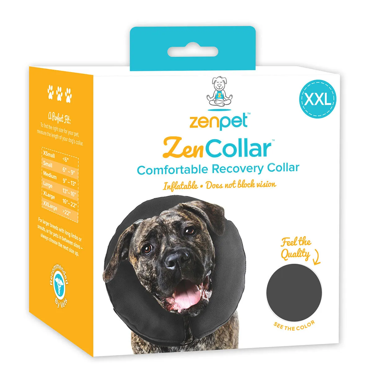 ZenPet ZenCollar The Original Inflatable Recovery Collar for Dogs