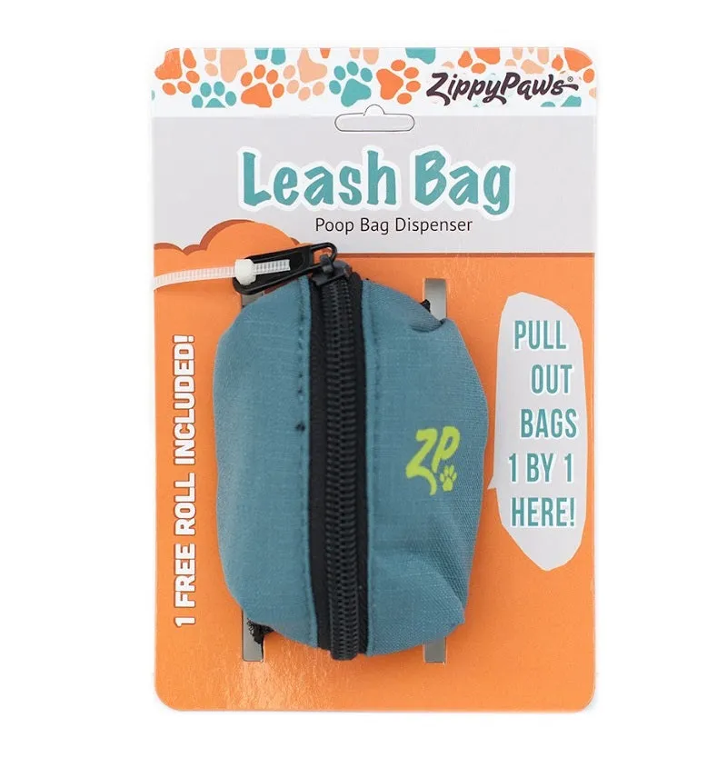 Zippypaws Leash Bag - Forest Green